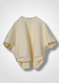 43 HELLEN PENTAGON TOP / AIRY COTTON DOUBLE JERSEY - C14