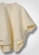 43 HELLEN PENTAGON TOP / AIRY COTTON DOUBLE JERSEY - C14