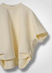 43 HELLEN PENTAGON TOP / AIRY COTTON DOUBLE JERSEY - C14