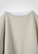 43 MELODY RAGLAN TOP / ALPACA JAQUARD SHAGGY - C15
