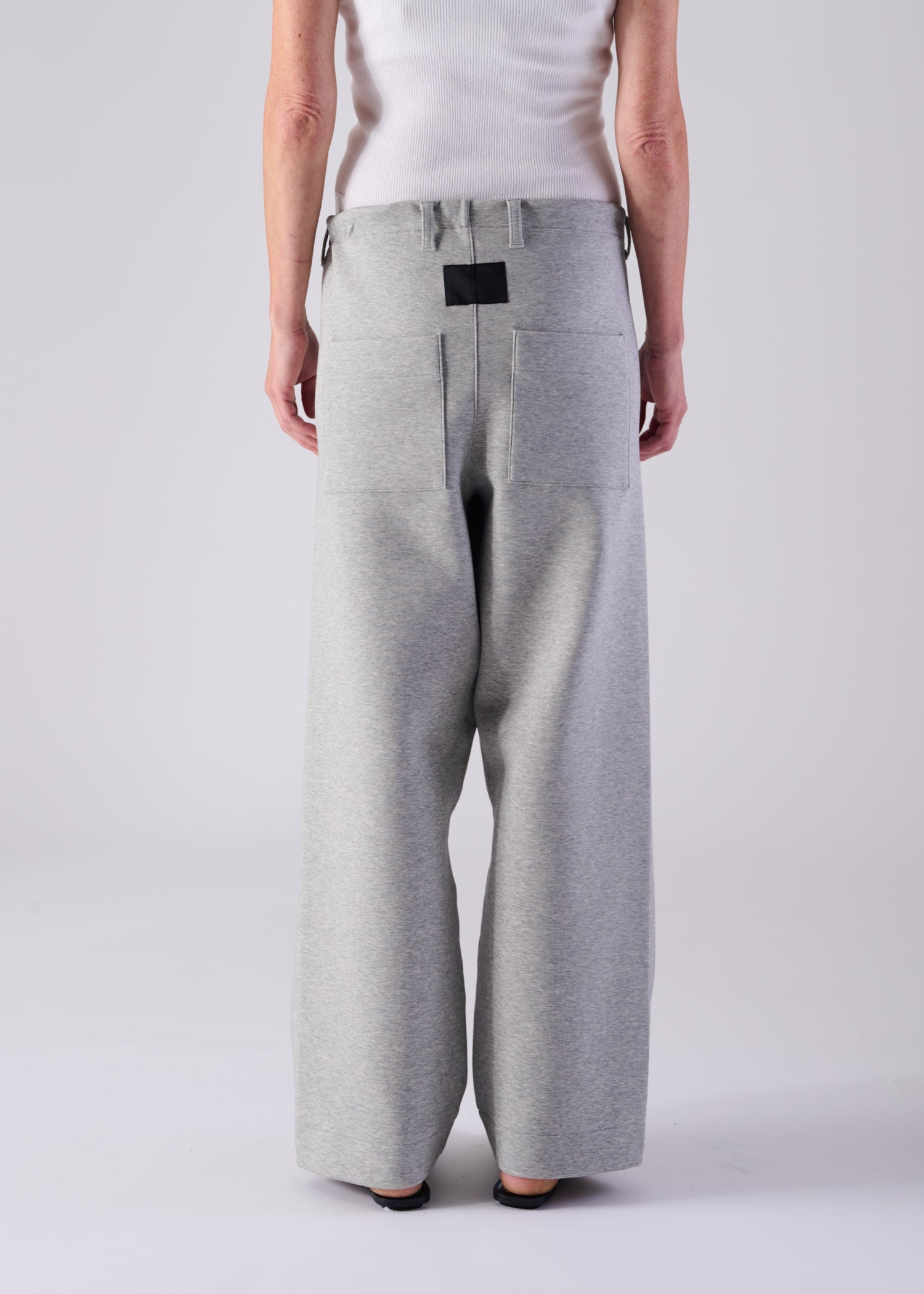 LANA TROUSERS, Straight leg easy trousers, Made in Japan