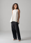 44 LANA TROUSERS / AIRY COTTON DOUBLE JERSEY - C14