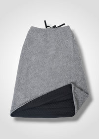 44 OCTAVIA A-LINE SKIRT / ALPACA JAQUARD SHAGGY - C15