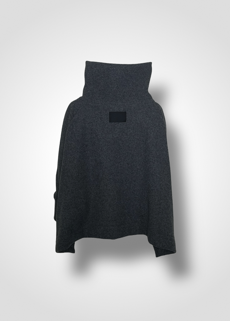 ISABELLA ROLL NECK TOP / GEELONG LAMBS COMPRESSED SMOTTH - C9
