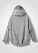 45 ODALIS ZIP PARKA / ECO MINK - C15