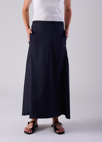 46 JENIFFER FLAIR SKIRT / DUCHESS SATIN STRETCH - C14