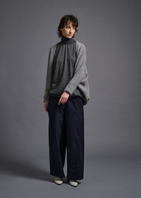Long-sleeved bolero, lt grey, cogthebigsmoke, one size fits all, sustainable fashion, less is more, made in Japan, quiet luxury, minimalist