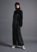 Long-sleeved bolero, black, cogthebigsmoke, one size fits all, sustainable fashion, less is more, made in Japan, quiet luxury, minimalist