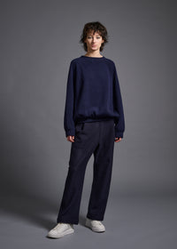 48 ELLIS SWEATSHIRT / CHUNKY RIB JERSEY - C13