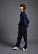 48 ELLIS SWEATSHIRT / CHUNKY RIB JERSEY - C13
