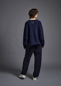 48 ELLIS SWEATSHIRT / CHUNKY RIB JERSEY - C13