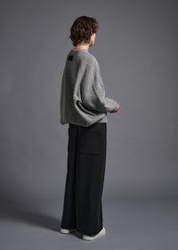 48 ELLIS SWEATSHIRT / CHUNKY RIB JERSEY - C13