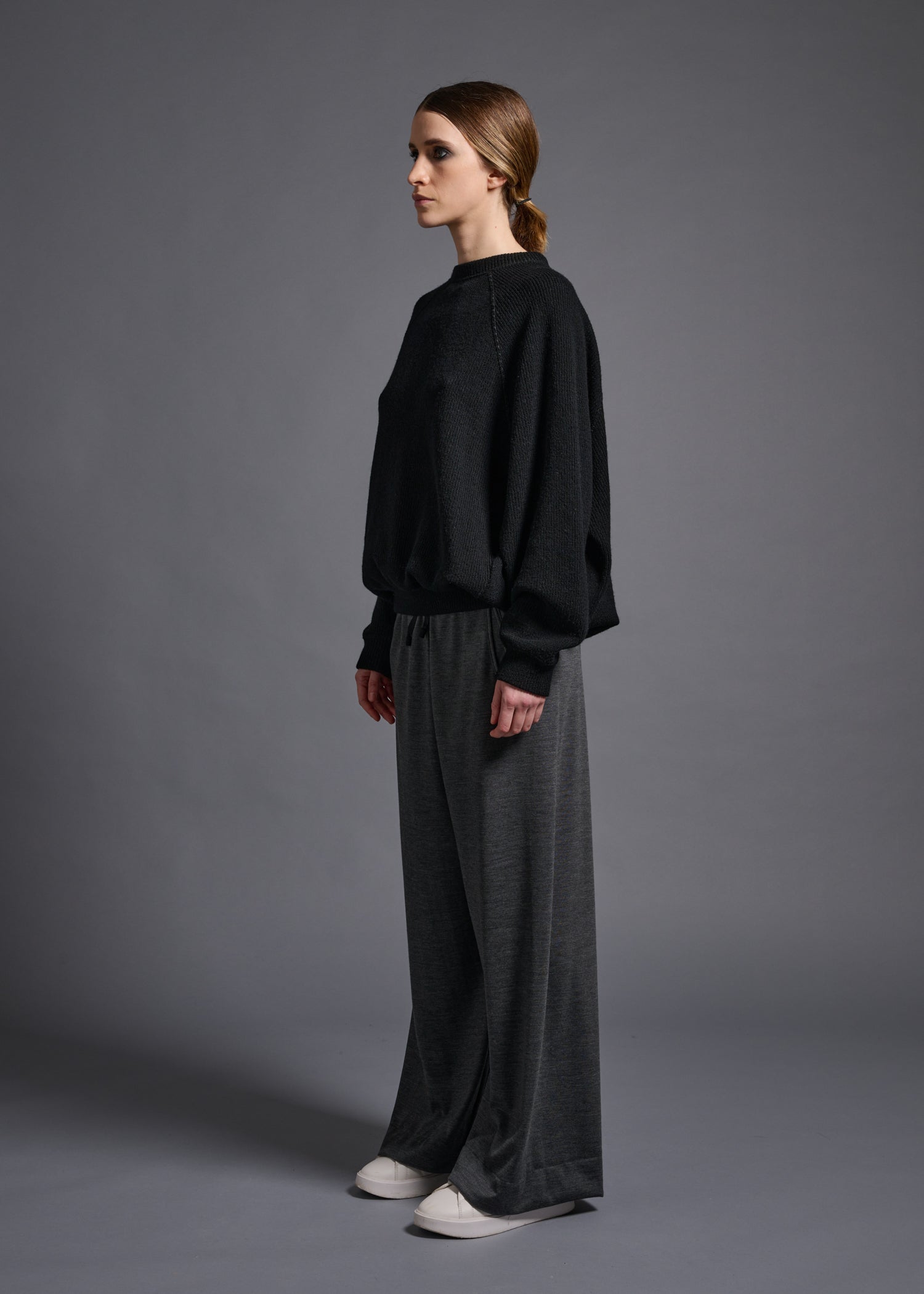48 ELLIS SWEATSHIRT / CHUNKY RIB JERSEY - C13