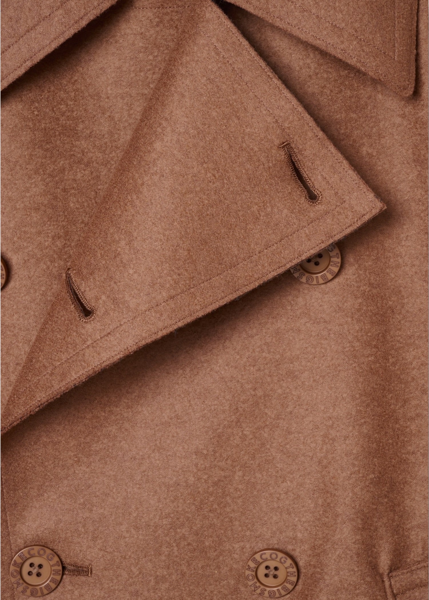 48 MARIE OVERSIZED COAT / WOOL COMPRESSED JERSEY - C15