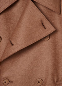 48 MARIE OVERSIZED COAT / WOOL COMPRESSED JERSEY - C15