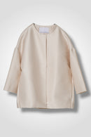 48 NATALY BALLOON JACKET / DUCHESS SATIN STRETCH - C14