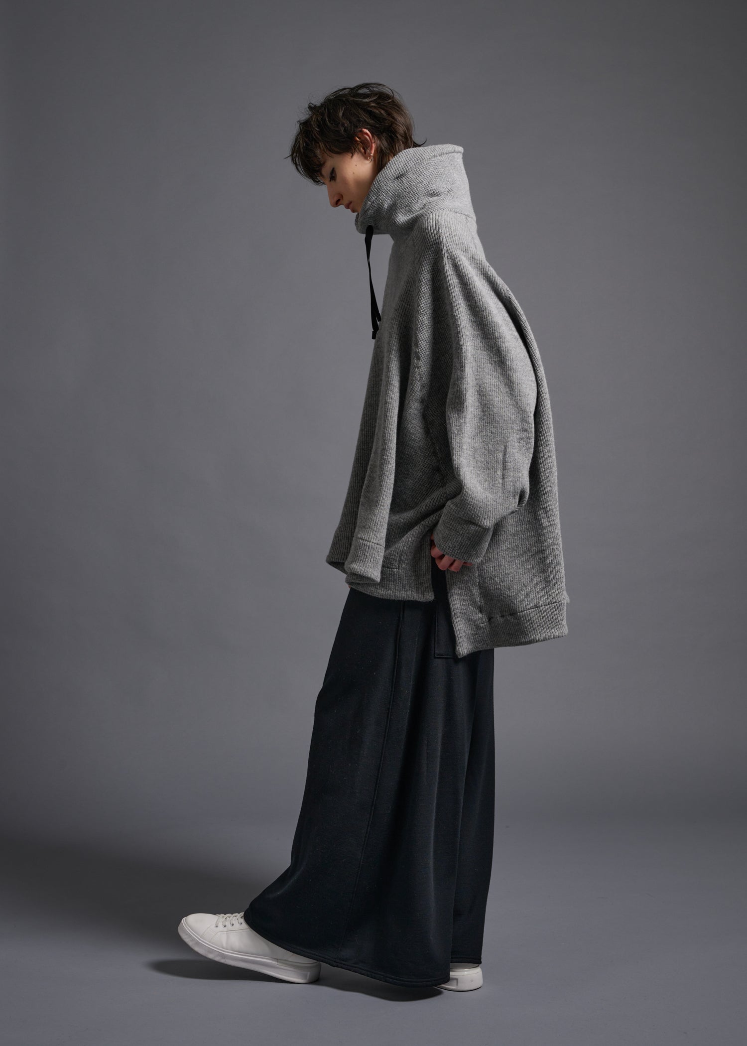 49 DIXIE HOODY / CHUNKY RIB JERSEY - C13