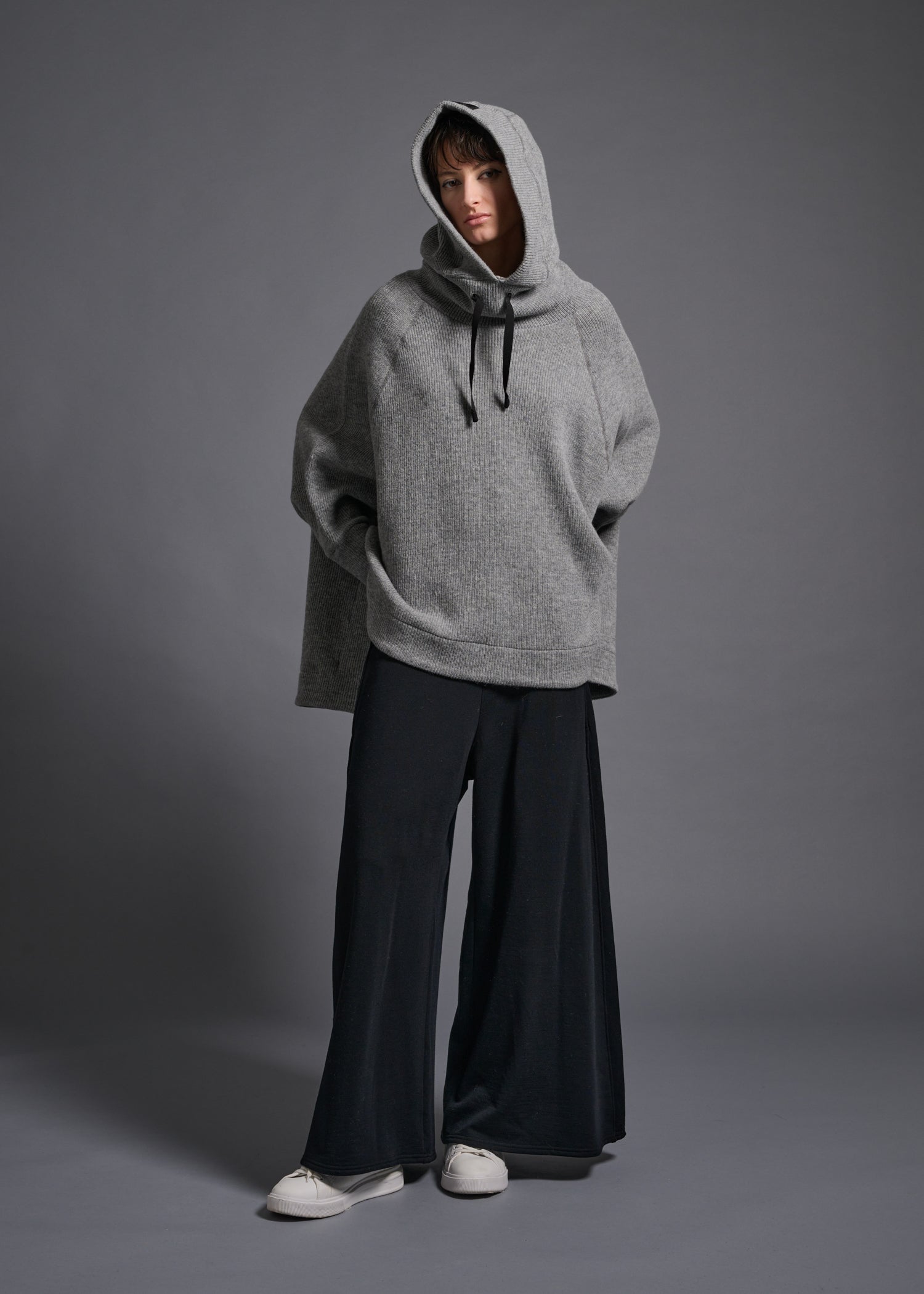 49 DIXIE HOODY / CHUNKY RIB JERSEY - C13
