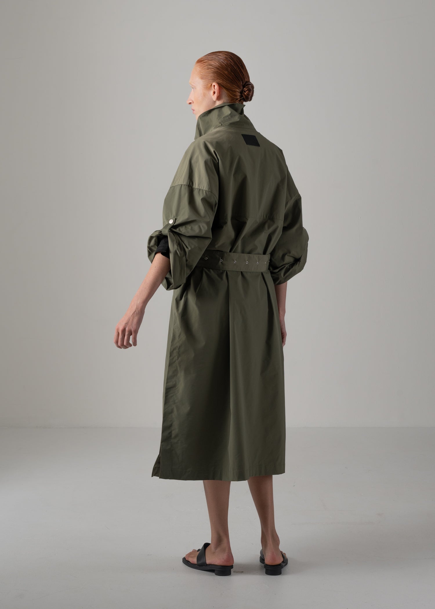 49 HOLLY COAT / HIGH-COUNT PL STRETCH - C14