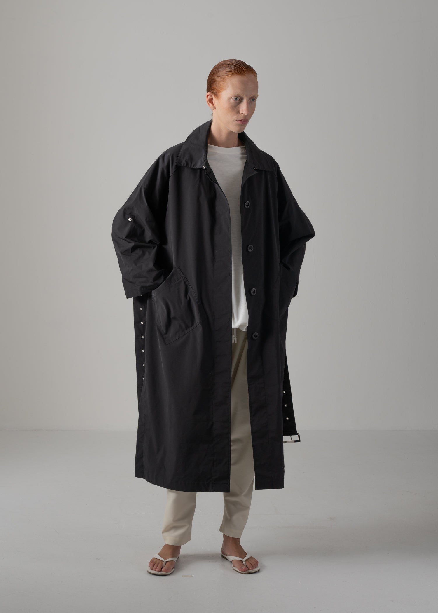 49 HOLLY COAT / HIGH-COUNT PL STRETCH - C14