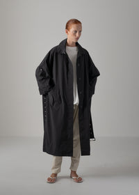49 HOLLY COAT / HIGH-COUNT PL STRETCH - C14