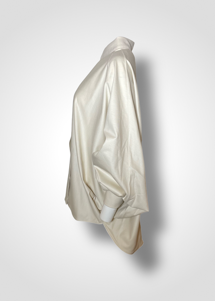 IMOGEN SHIRT / TECH WOOL TWILL JERSEY - C9