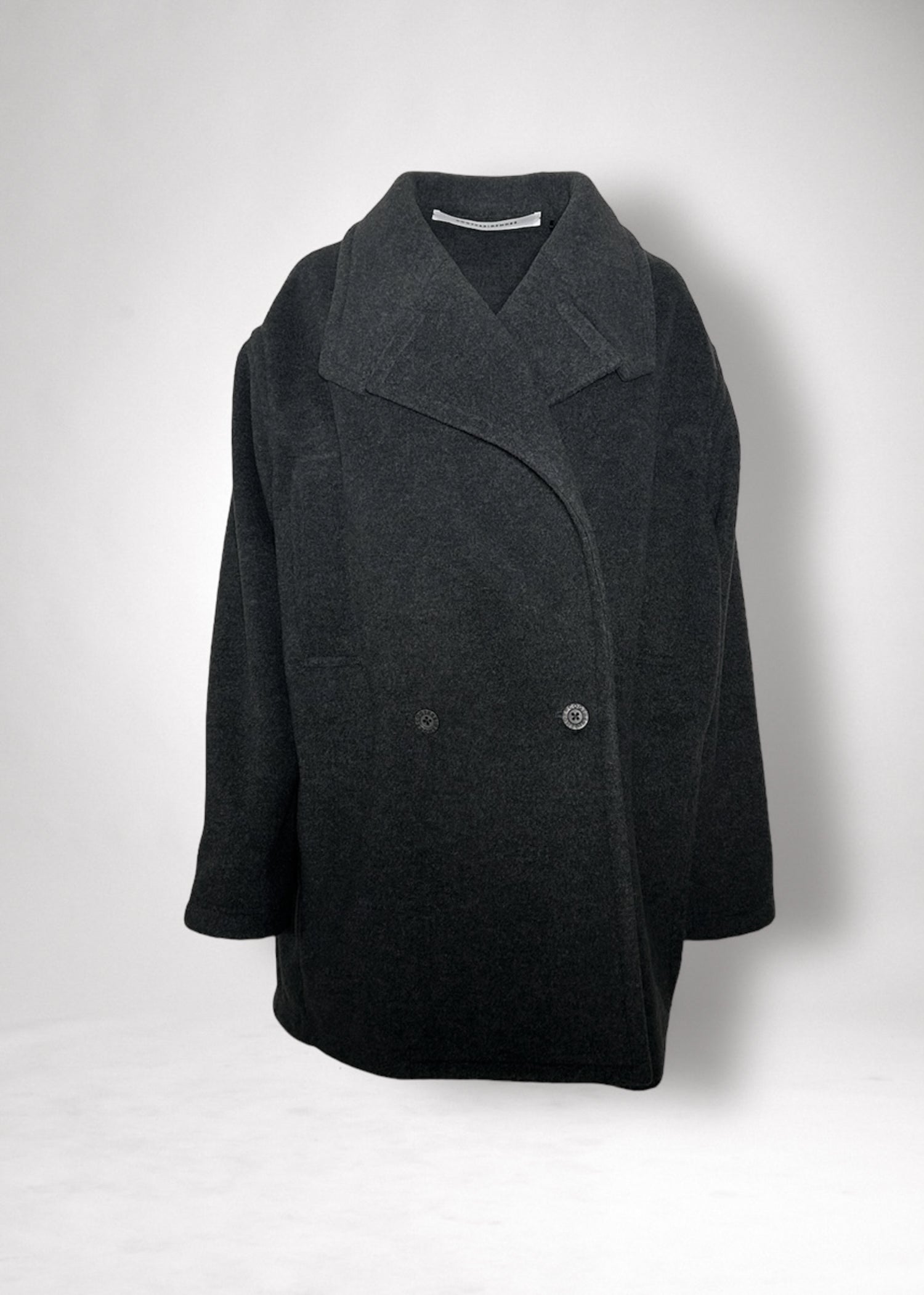 49 KARTER PEA COAT / LIGHT WEIGHT BRUSHED DOUBLE JERSEY - C11