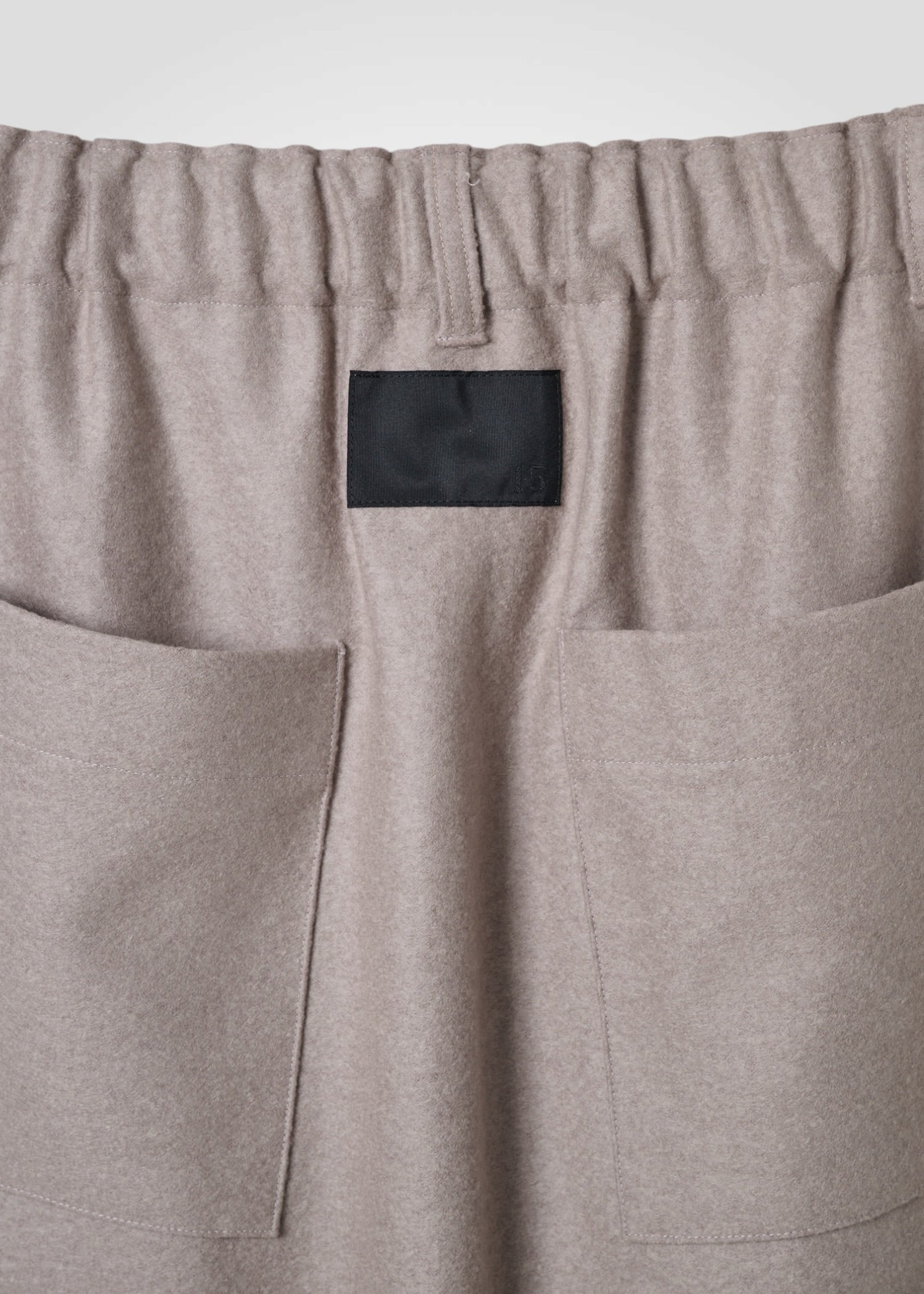49 OCTAVIA A-LINE SKIRT W/PKT / WOOL COMPRESSED JERSEY - C15