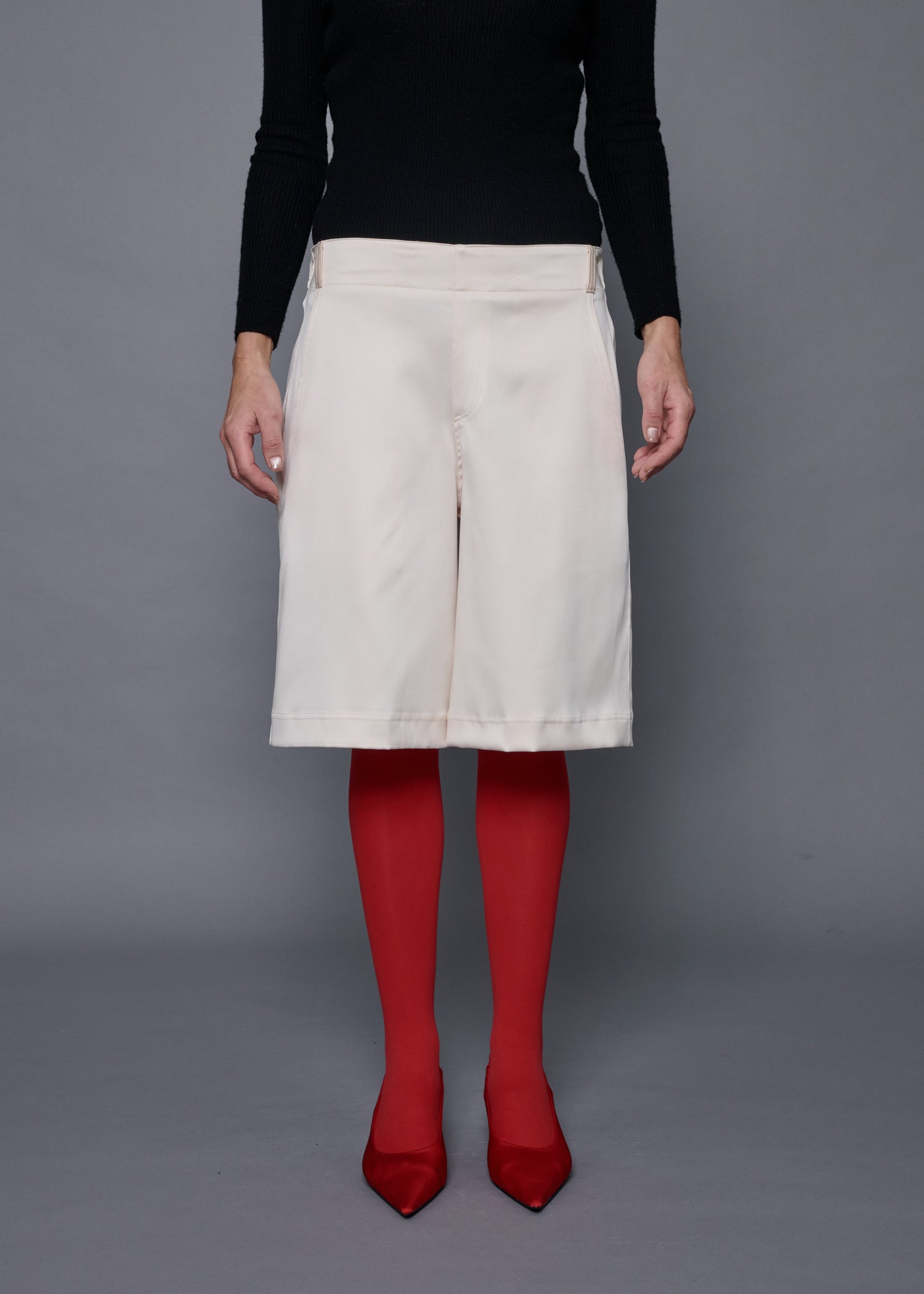 04 MAYA CULOTTES / DUCHESS SATIN STRETCH - C15