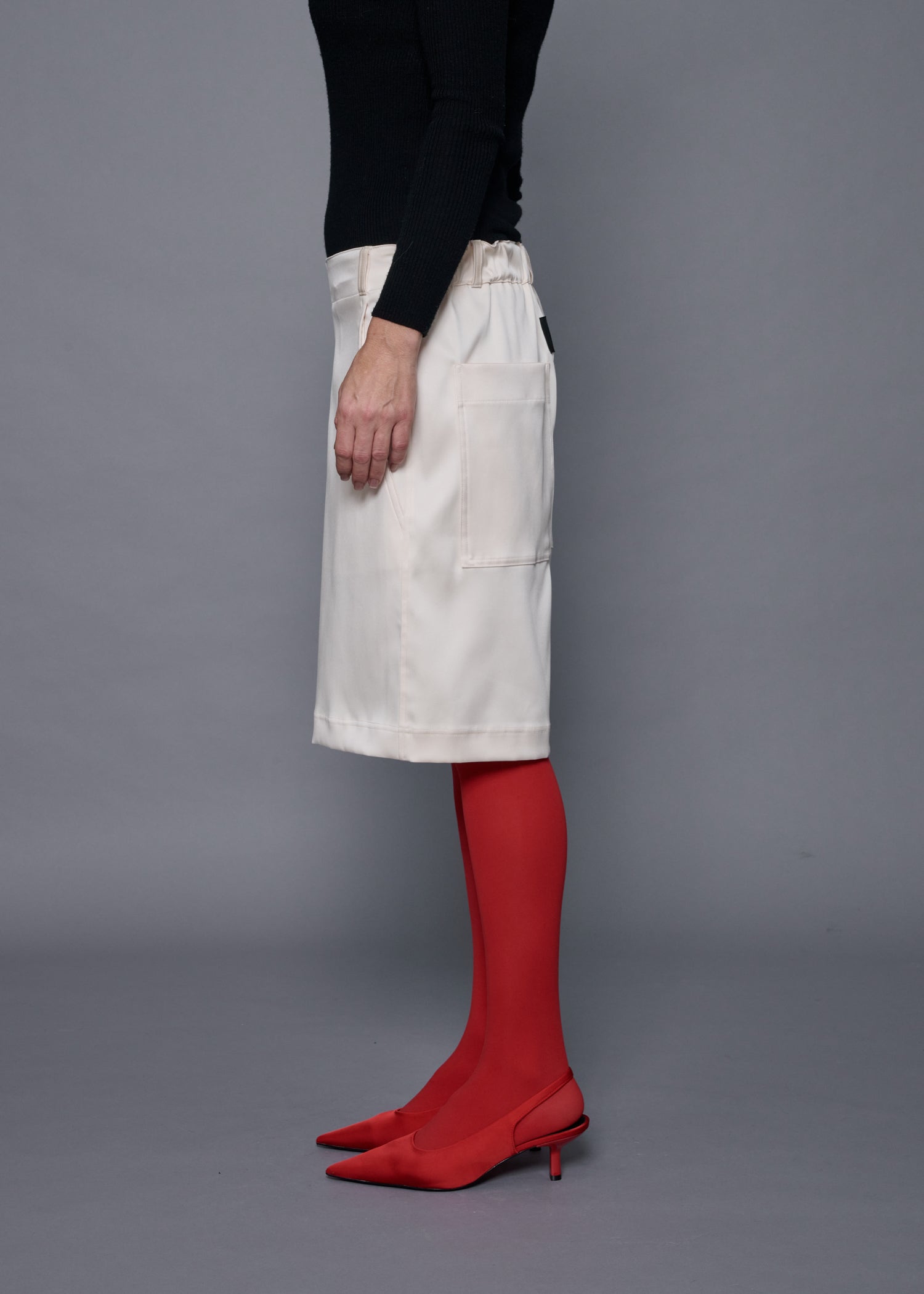 04 MAYA CULOTTES / DUCHESS SATIN STRETCH - C15