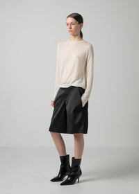 04 MAYA CULOTTES / DUCHESS SATIN STRETCH - C15