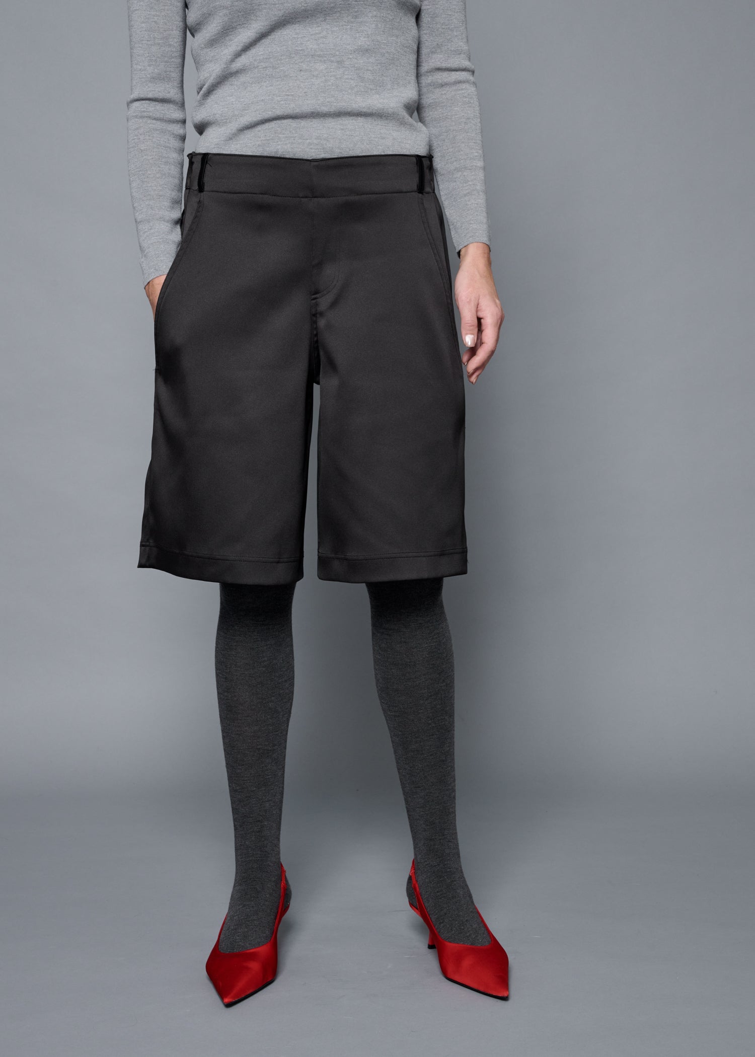 04 MAYA CULOTTES / DUCHESS SATIN STRETCH - C15