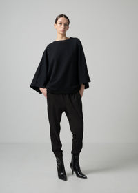 50 ALEXA TROUSERS / TRICOT SUEDE - C15