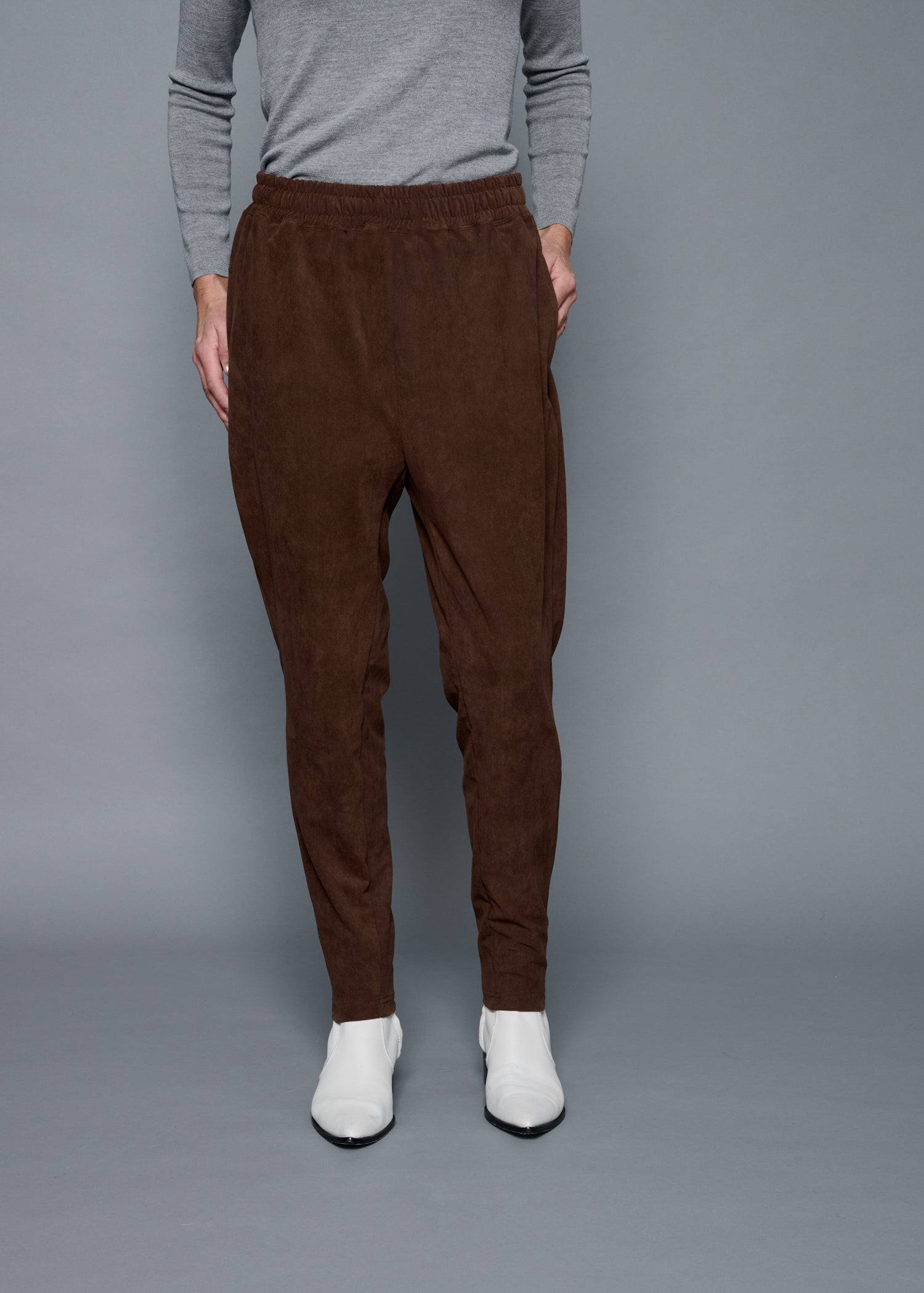 50 ALEXA TROUSERS / TRICOT SUEDE - C15
