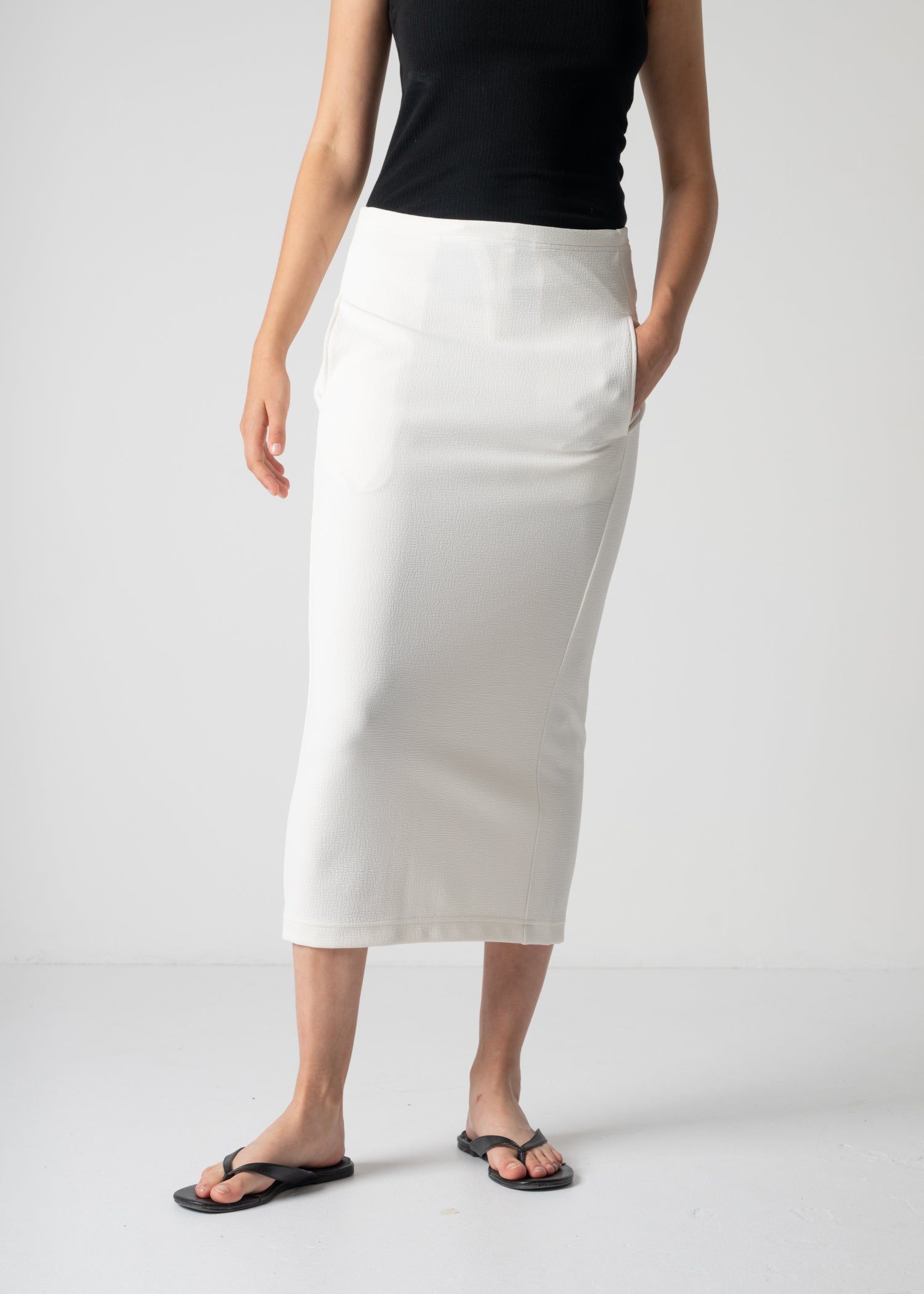 50 FIA SKIRT / WRINKLE JERSEY - C12