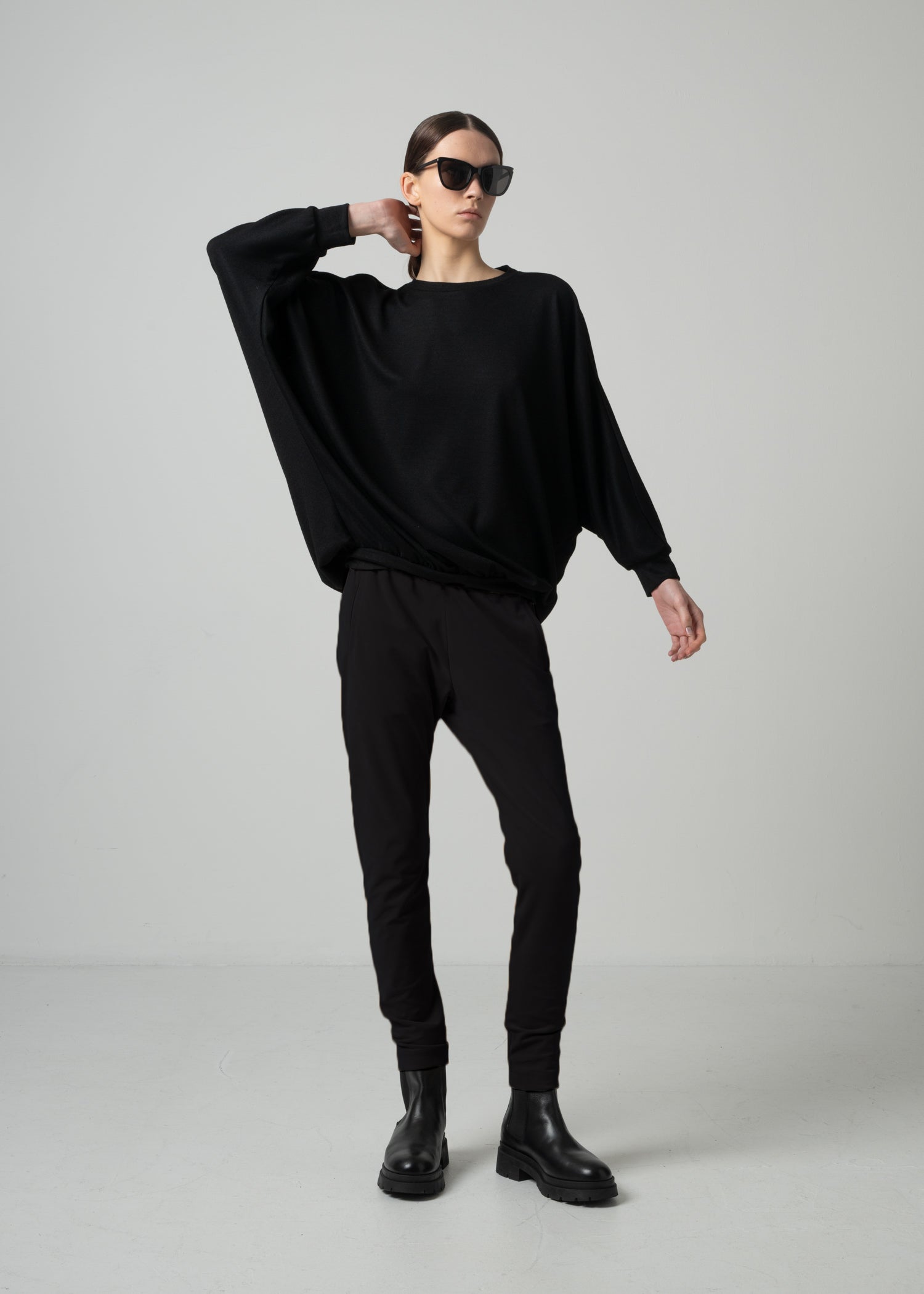 51 ELLY TROUSERS / TRICOT SUEDE - C15