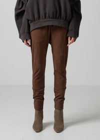 51 ELLY TROUSERS / TRICOT SUEDE - C15