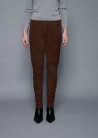 51 ELLY TROUSERS / TRICOT SUEDE - C15