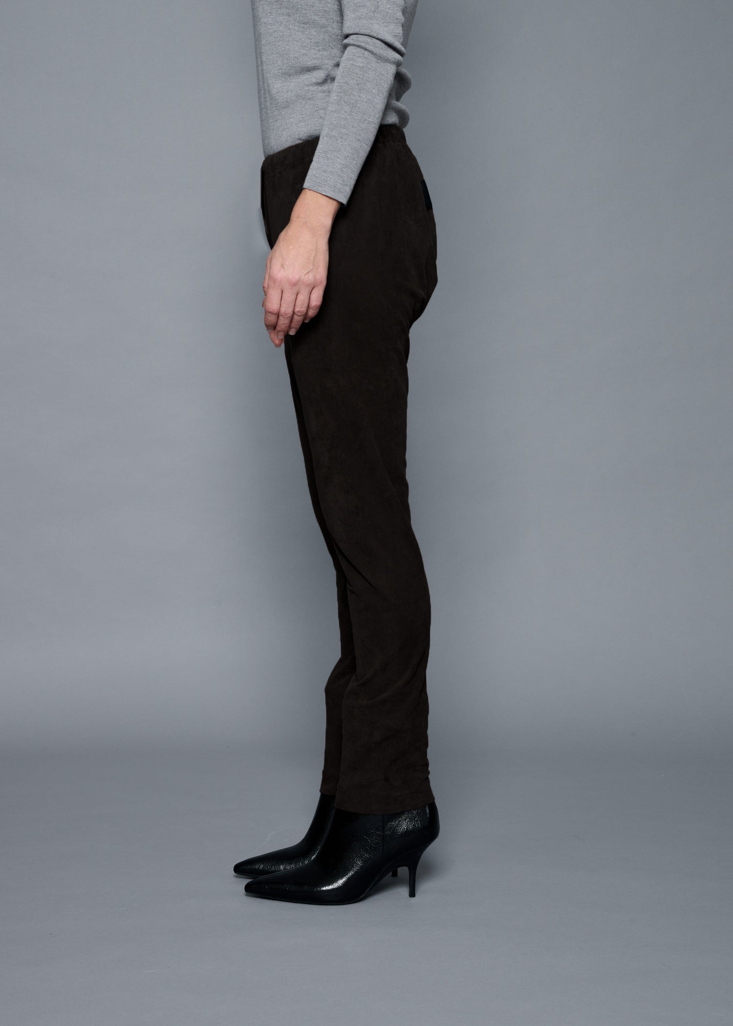 51 ELLY TROUSERS / TRICOT SUEDE - C15