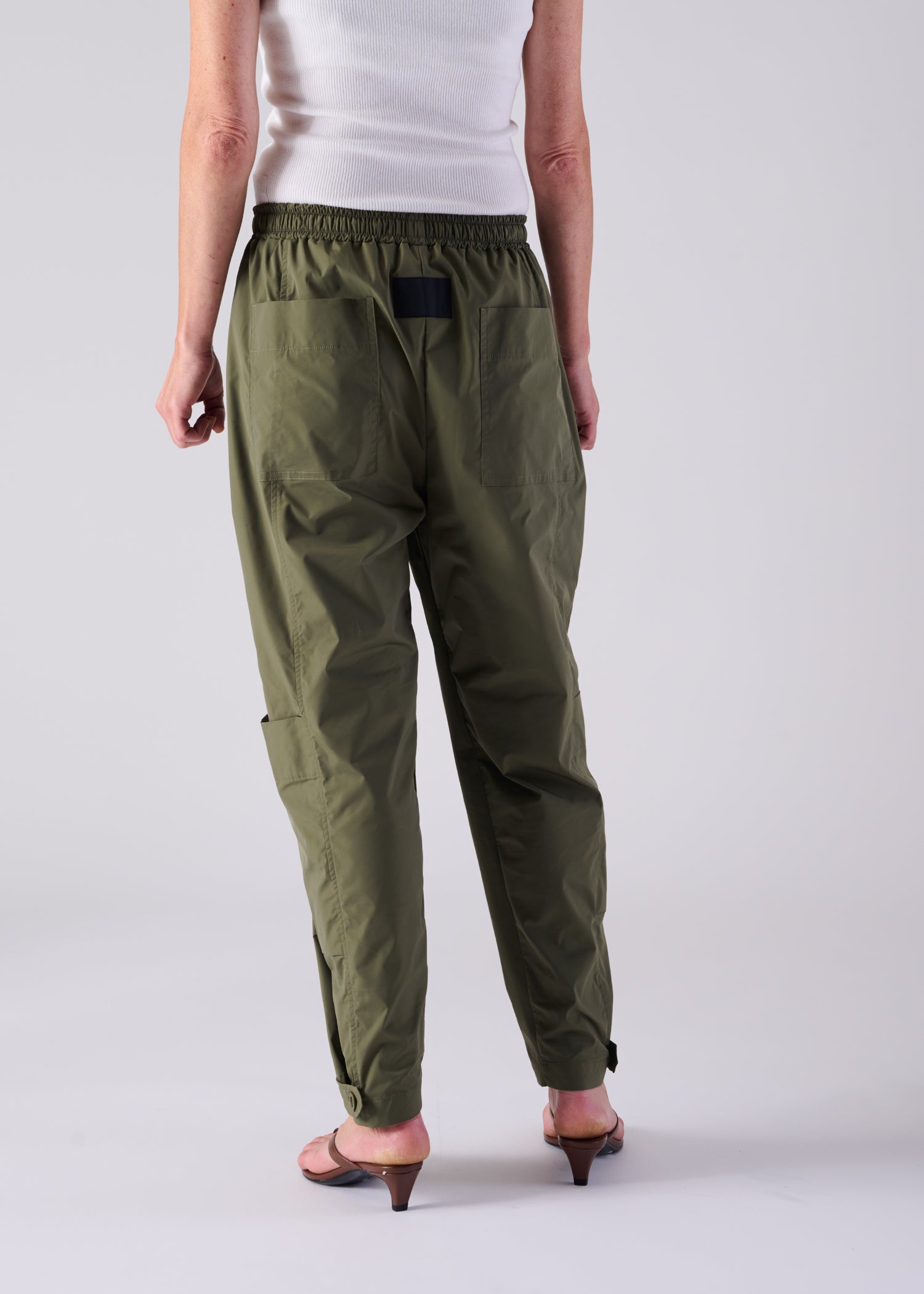 FRADY TROUSERS, ワイドテーパードカーゴパンツ, Made in Japan