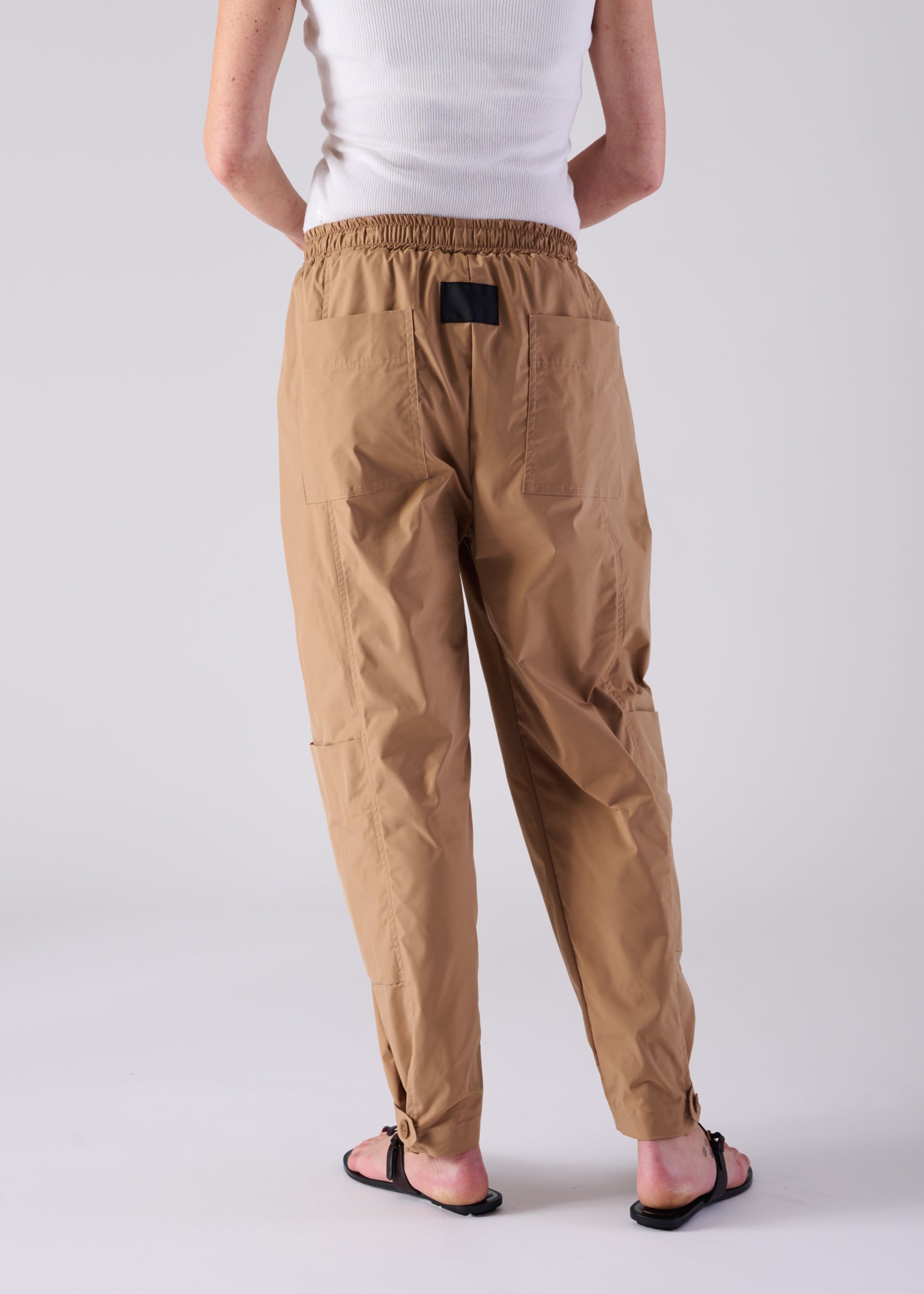 FRADY TROUSERS, Wide tapered-silhouette cargo trousers, Made in