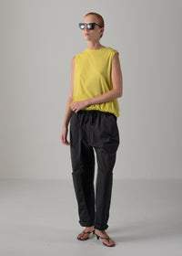 51 FRADY TROUSERS / HIGH-COUNT PL STRETCH - C14