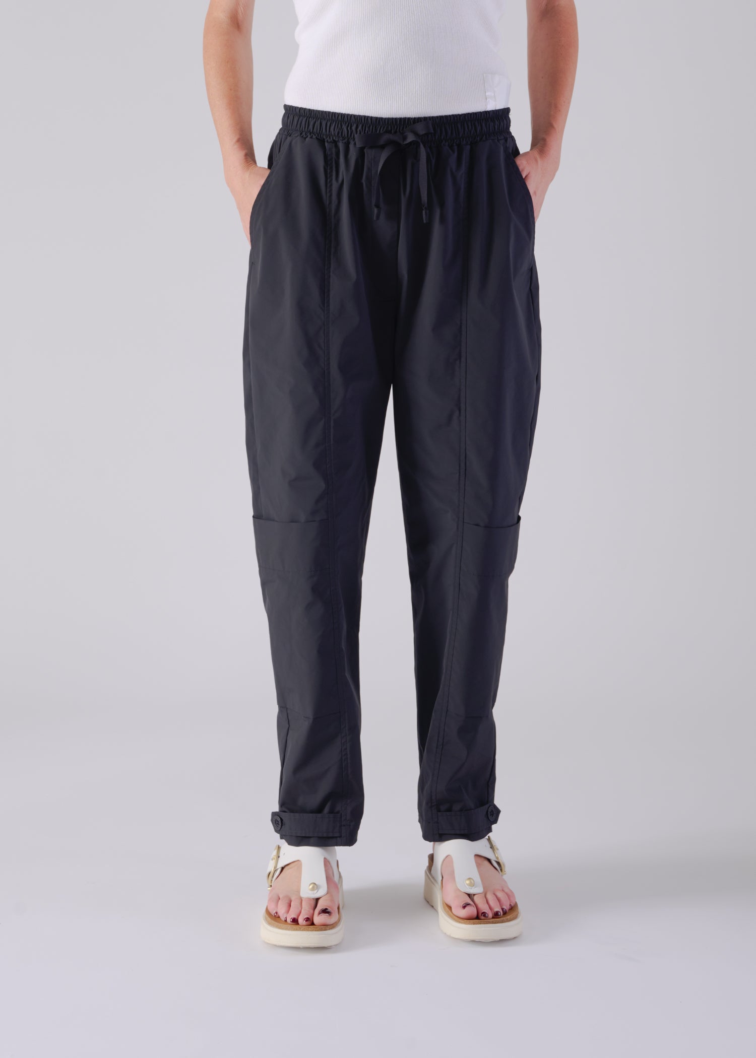 FRADY TROUSERS, Wide tapered-silhouette cargo trousers, Made in