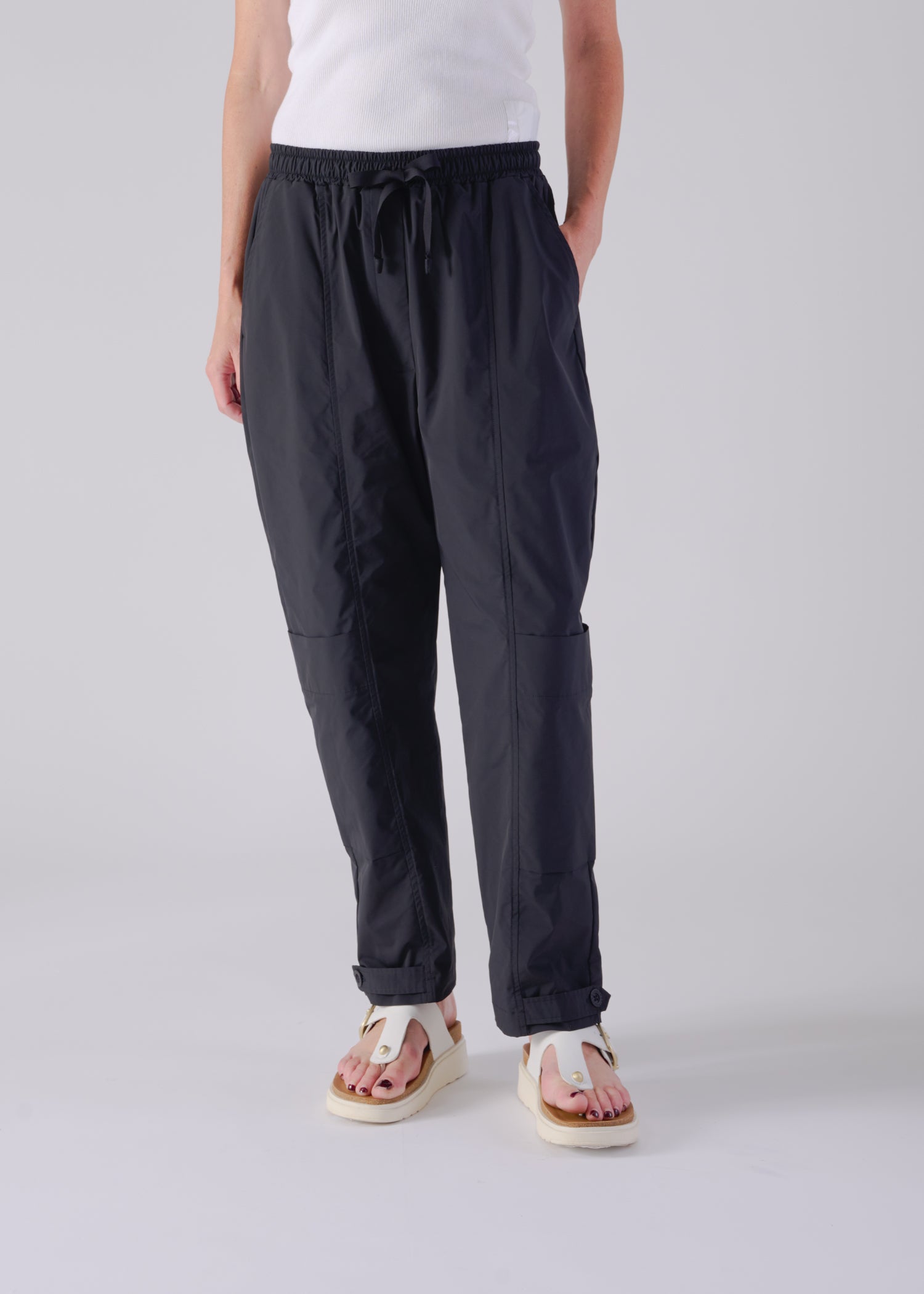 FRADY TROUSERS, Wide tapered-silhouette cargo trousers, Made in