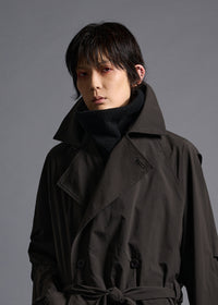 Simple tubular snood, black, cogthebigsmoke, one size fits all, sustainable fashion, less is more, made in Japan, quiet luxury, minimalist