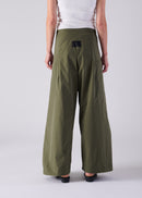 52 KARA WRAP TROUSERS / HIGH-COUNT PL STRETCH - C14