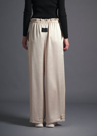 Wide leg cargo trousers, oat, cogthebigsmoke, one size fits all, sustainable fashion, less is more, made in Japan, quiet luxury, minimalist