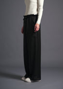 Wide leg cargo trousers, black, cogthebigsmoke, one size fits all, sustainable fashion, less is more, made in Japan, quiet luxury, minimalist