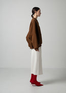 52 OLLIE ZIP UP BLOUSON / COCOON JERSEY - C15