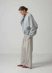 52 OLLIE ZIP UP BLOUSON / COCOON JERSEY - C15